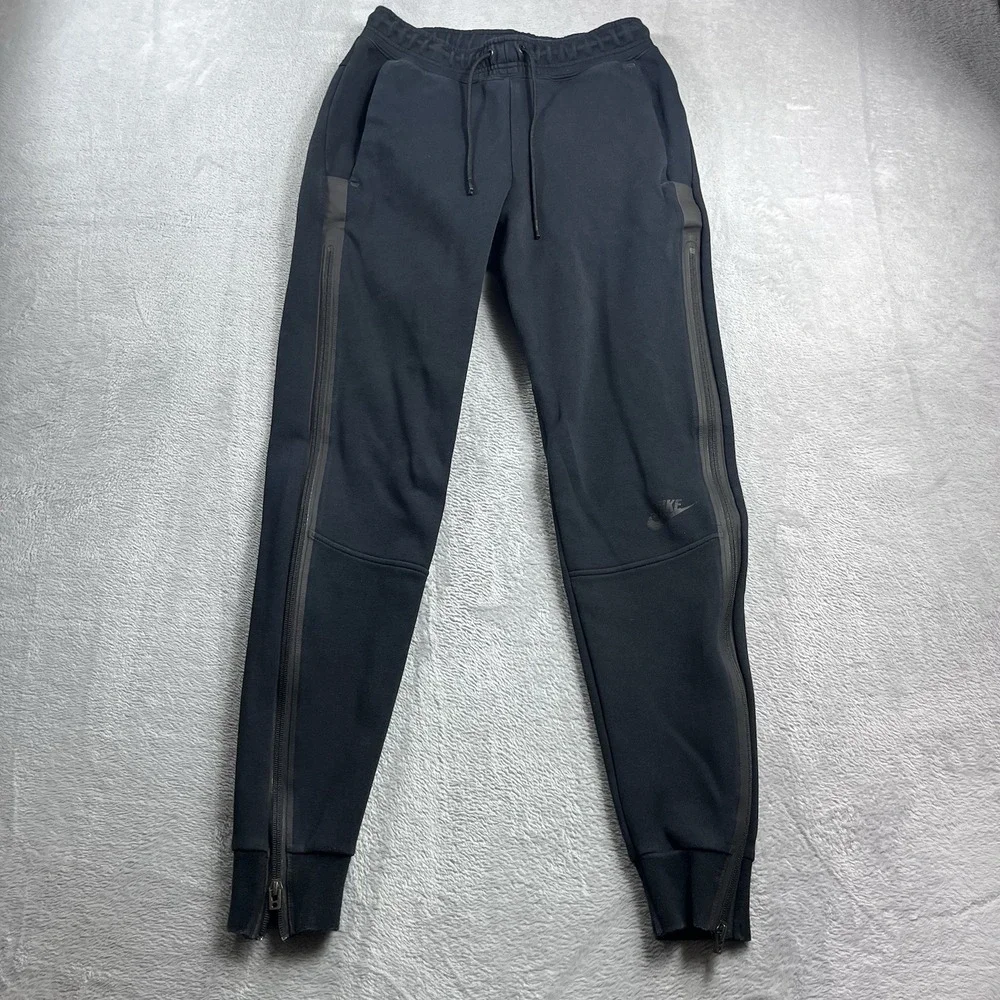 Nike‎ Joggers Womens XS Sportswear Tech Fleece Streetwear BV7115-010 Black